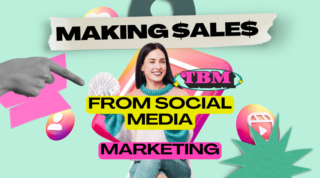 Making Sales from Social Media Marketing